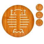 BASE BAMBU RED 19CM 2375-305 CX288