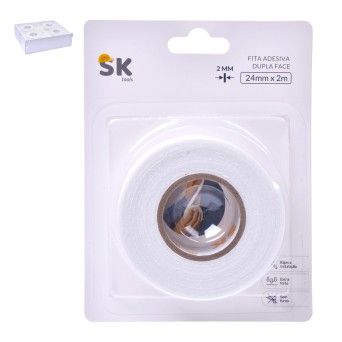 FITA DUPLA FACE 2,4CMX2M 2796065-02 CX144
