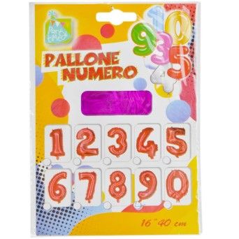BALAO NUMERO 0 FUCSIA C/ 40 CM