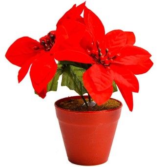VASO C/ FLORES NATAL CEN-85391S