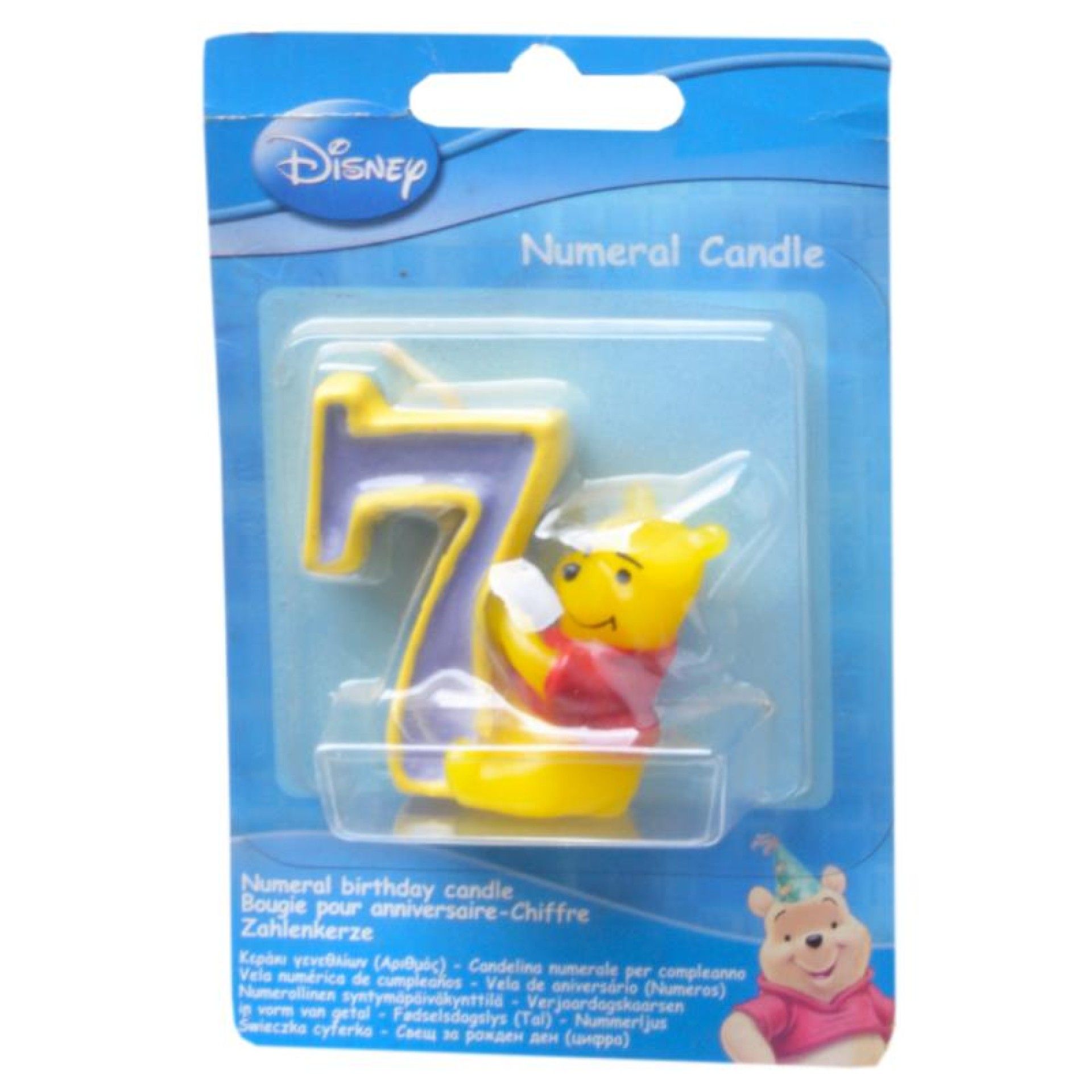 VELA WINNIE THE POOH Nº 7 VELA WINNIE THE POOH Nº 7