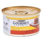 GOURMET GOLD GATO VACA+TOMATE 85GRS GOURMET GOLD GATO VACA+TOMATE 85GRS