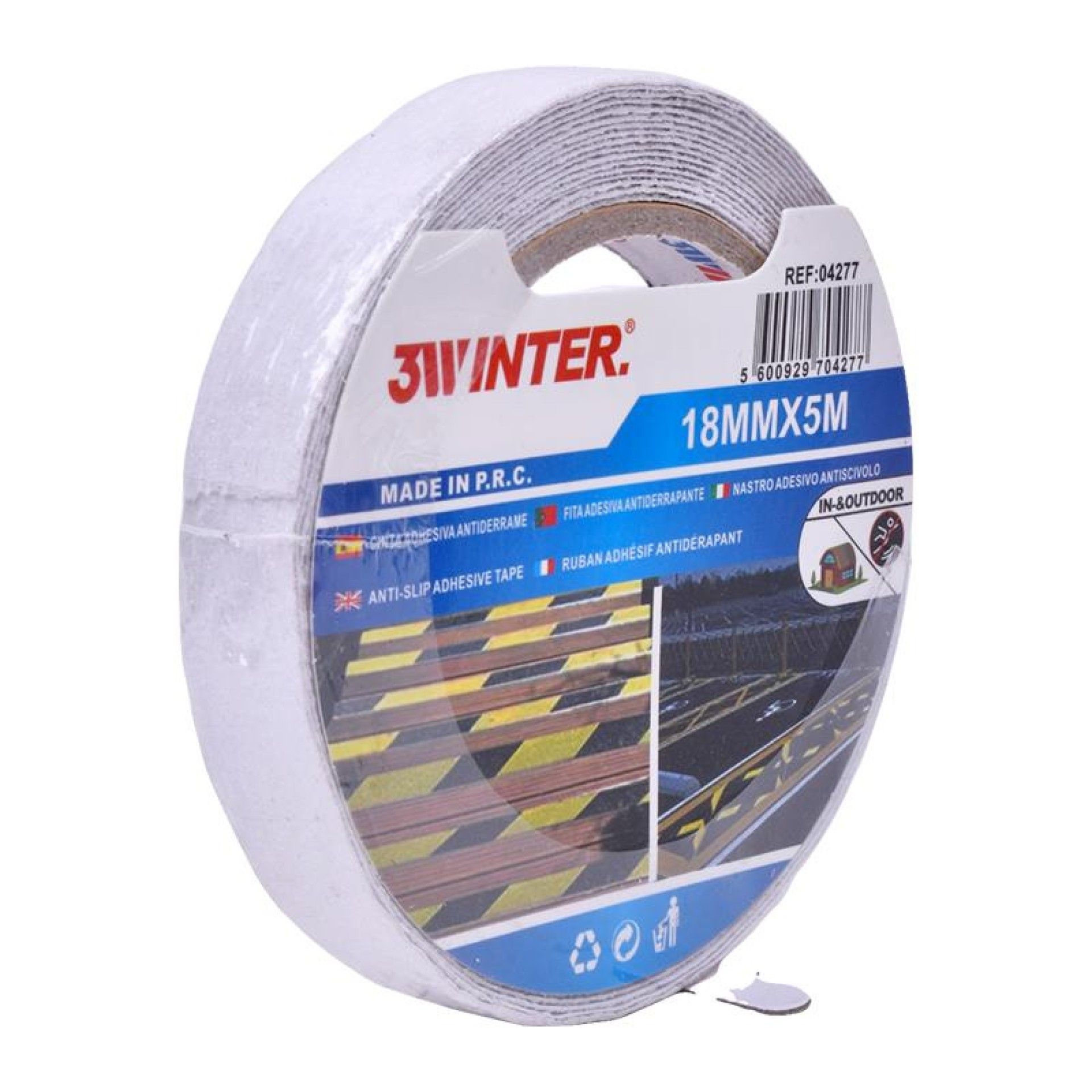 FITA ADESIVA ANTI DERRAPANTE 1.8X5M FITA ADESIVA ANTI DERRAPANTE 1.8X5M