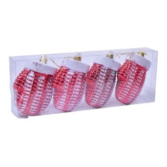 PENDENTE NATAL 4PC 10X8CM 2976-004 CX60