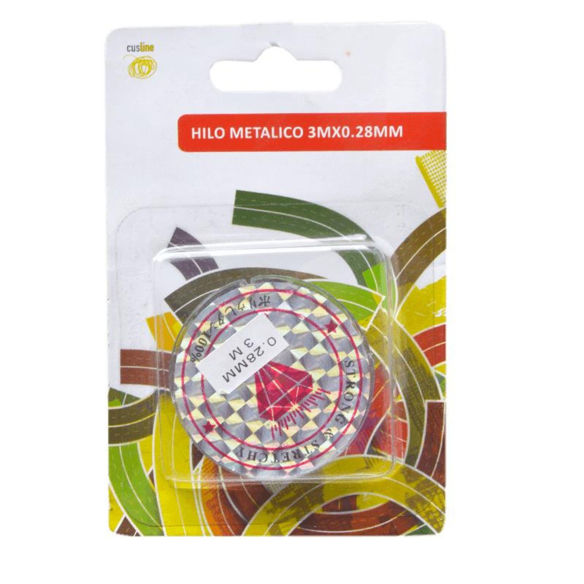FIO METALICO 0.28MMX3M REF. 066801 CX72 FIO METALICO 0.28MMX3M REF. 066801 CX72