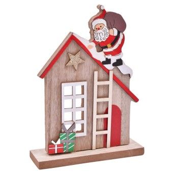 PLACA CASA MDF  18X13X4CM 2572-000 CX72