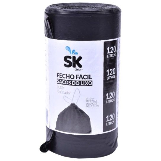 SACO LIXO 120L 10UN