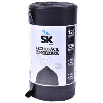 SACO LIXO 120L 10UN