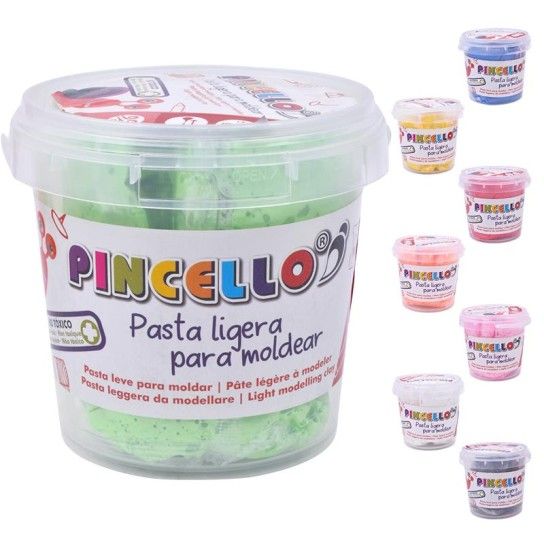 BALDE PLASTICINA 180GR SORT 18 CORES BALDE PLASTICINA 180GR SORT 18 CORES