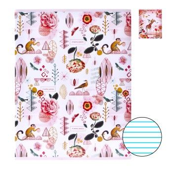 CADERNO AGF. A5 40F PIMPELMEES PACK.3UN