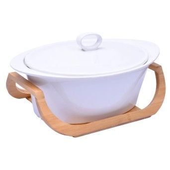 BANDEJA C/SUP+TIGELA PORC 2956-025