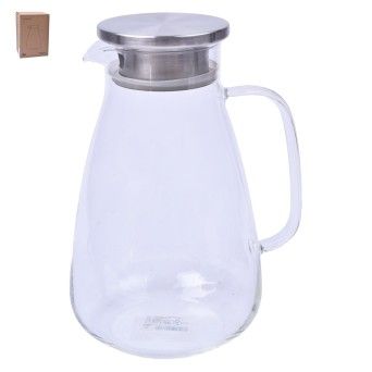 JARRA VIDRO C/TAMPA 2,2L  2937-203 CX24