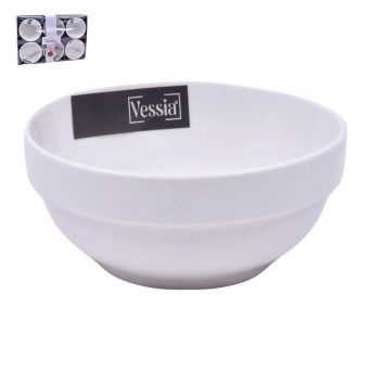 CONJ 6 TAAS PORC BRANCA REDON 150ML
