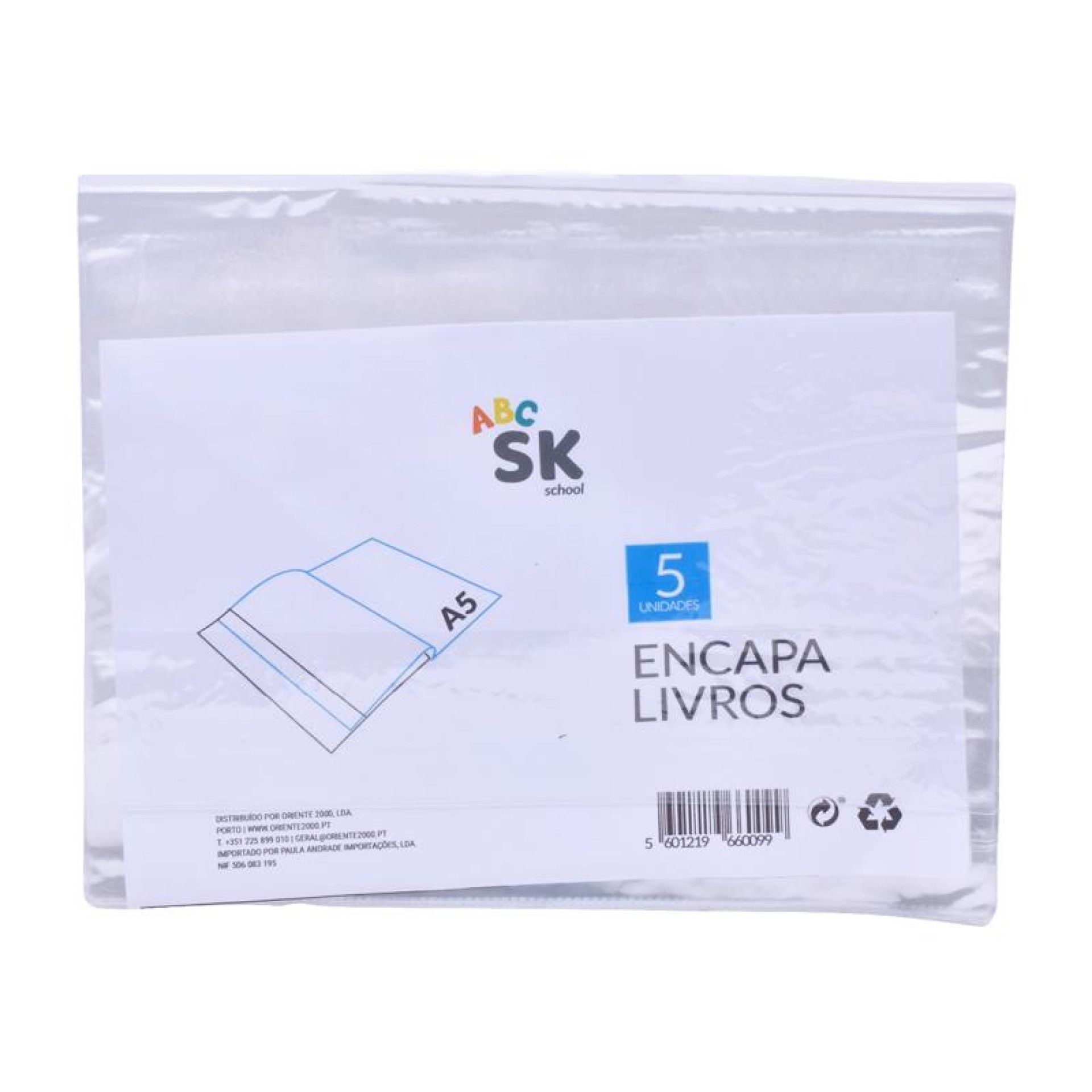 ENCAPA LIVROS 5 UNI A5 1966-008 Q12 20% ENCAPA LIVROS 5 UNI A5 1966-008 Q12 20%