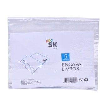ENCAPA LIVROS 5 UNI A5 1966-008 Q12 20%