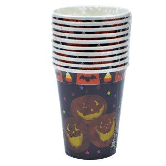 COPO PAPEL HALLOWEEN 10UN 2516-303