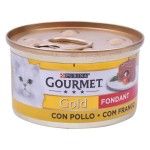 GOURMET GOLD FONDANT POLLO 85GRS