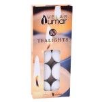 VELAS TEALIGHT PACK 10 5HORAS VELAS TEALIGHT PACK 10 5HORAS