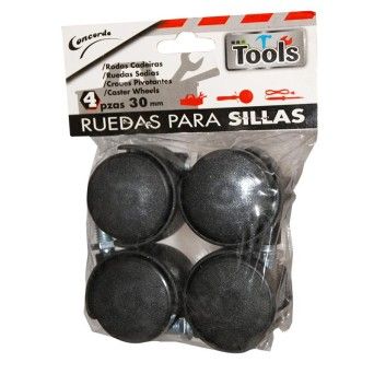 CONJ. 4 RODAS P/ CADEIRA WW1348