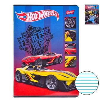 CADERNO AGRAF A5 40FLS HOT WEELS PAUT.