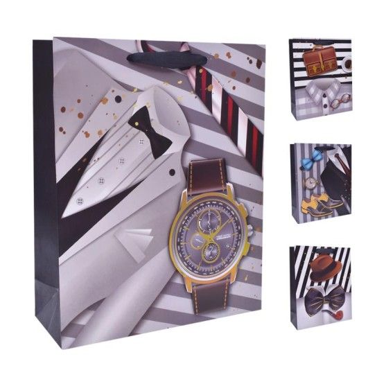 SACO PAPEL 32X26X10 3D 1968-412-01 CX240