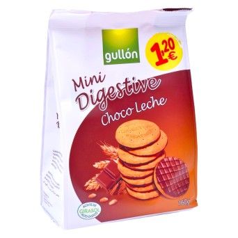 MINI DIGESTIVE CHOC. GULLON 160G PV1.5