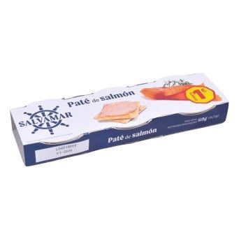 PATE SALMAO SALVAMAR PACK 3 23GR 0495