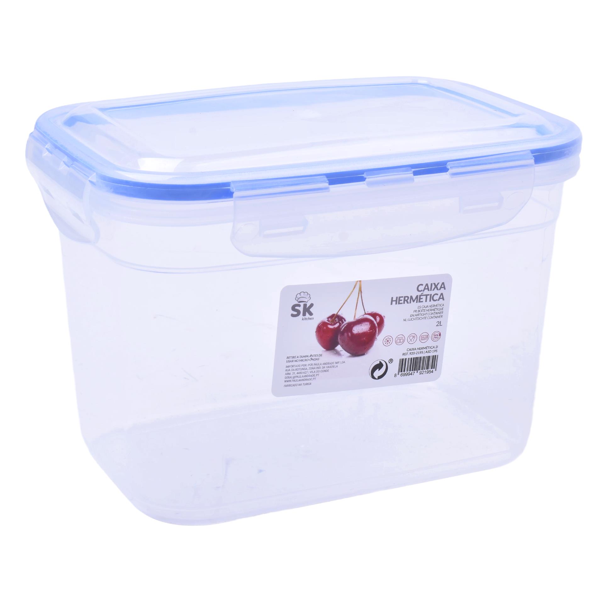 CAIXA HERMETICA 2L RECT ASD195 CX24 CAIXA HERMETICA 2L RECT ASD195 CX24