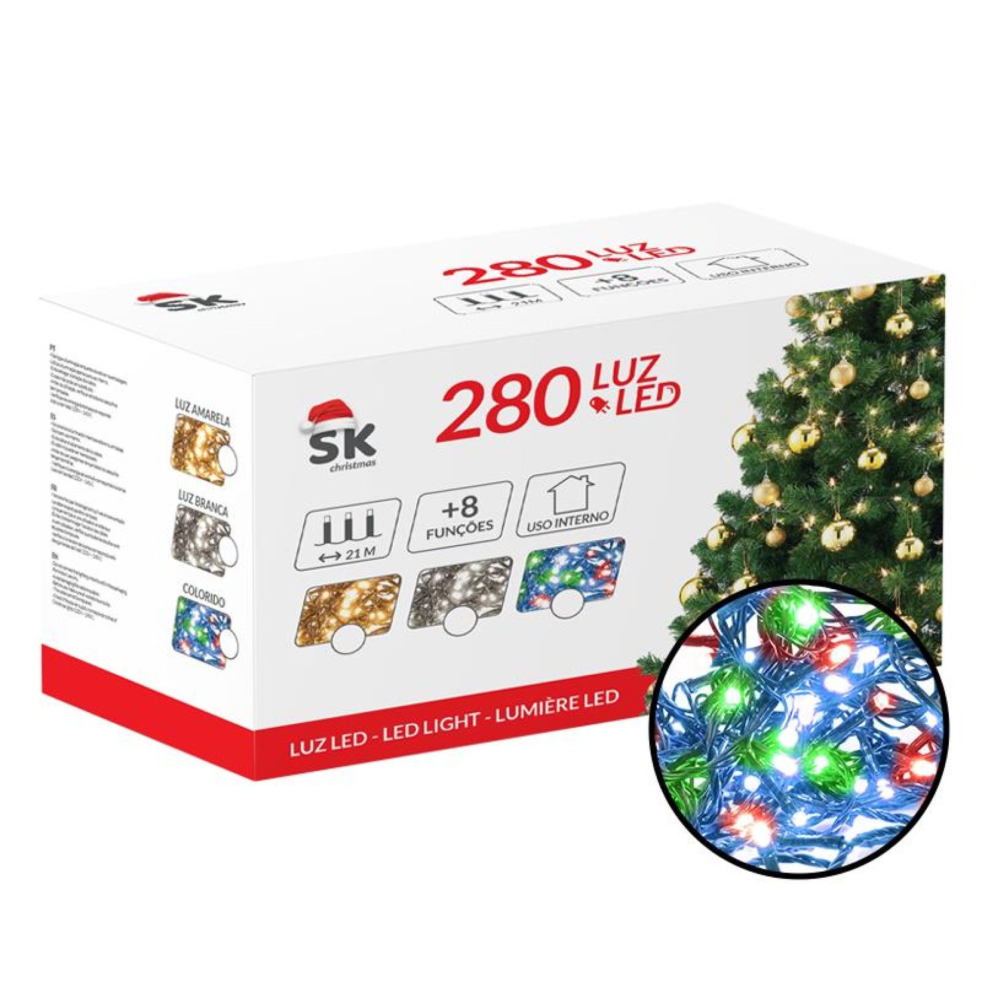 LUZ COR NAT 280UN21MT 2697-120C-21 CX40 LUZ COR NAT 280UN21MT 2697-120C-21 CX40