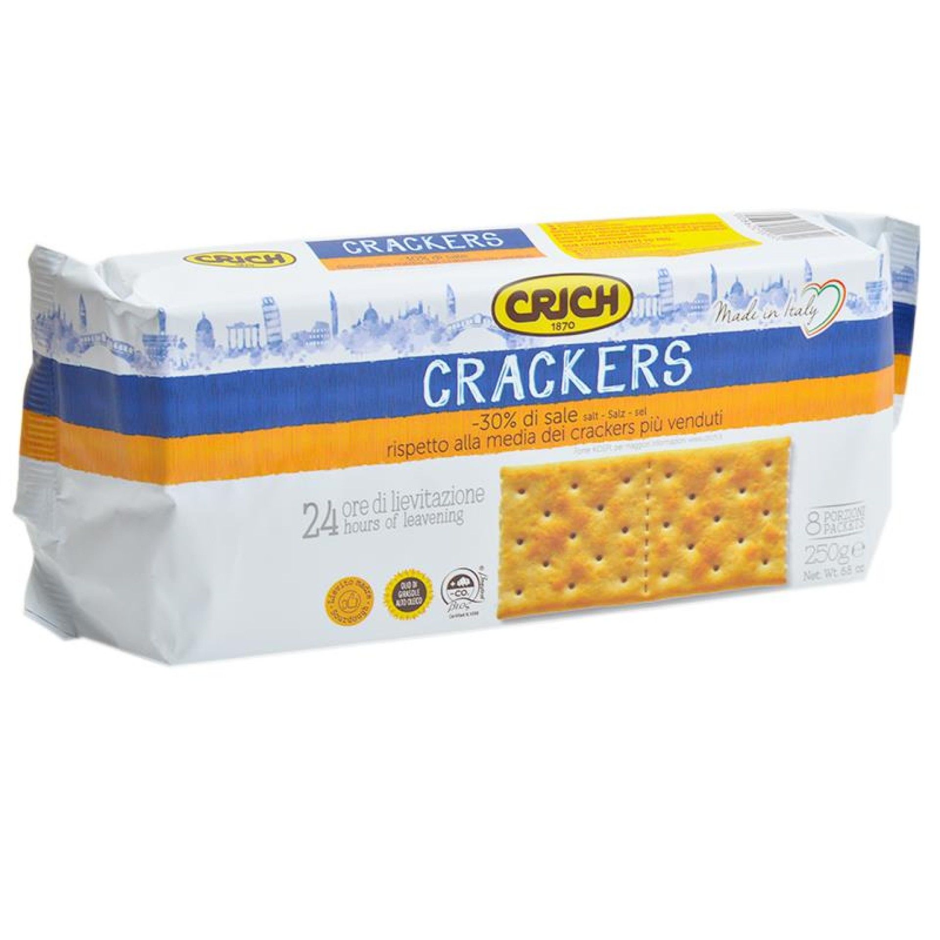 CRACKERS S/ SAL 250G CRACKERS S/ SAL 250G