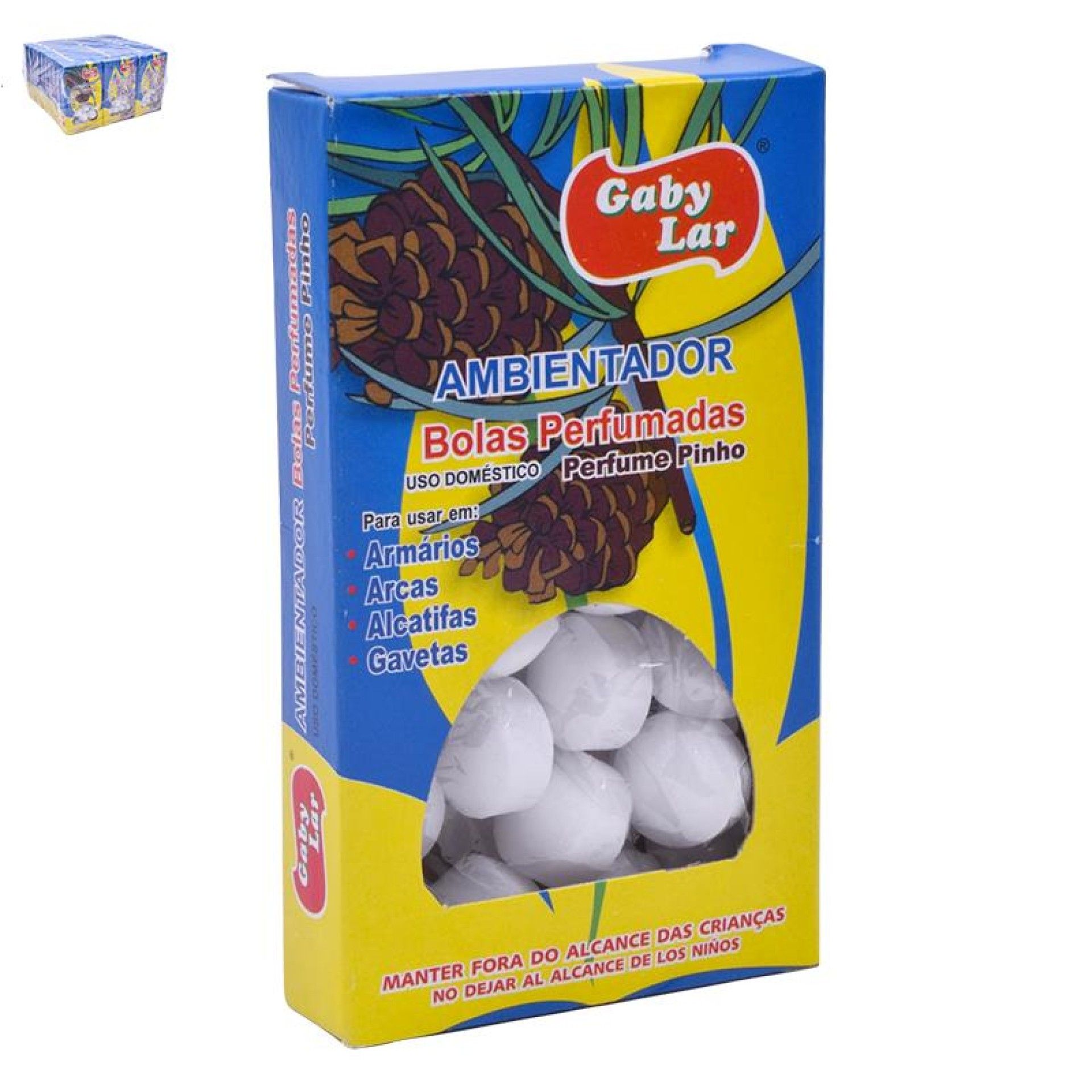 GABYLAR NAFTALINA ANTI-TRAÇA PERF. 70G GABYLAR NAFTALINA ANTI-TRAÇA PERF. 70G