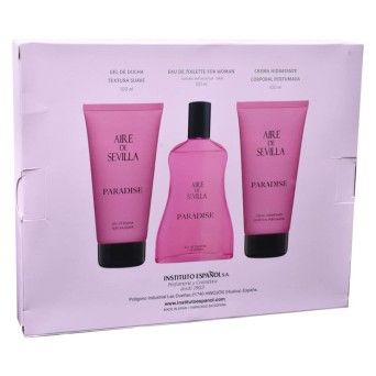 AIRE SEVILLA PARADISE EDT150ML+GEL+CREM