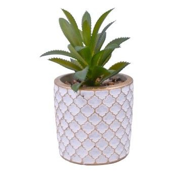 VASO CIMENTO C/PLANTA ART 2437-012 CX24