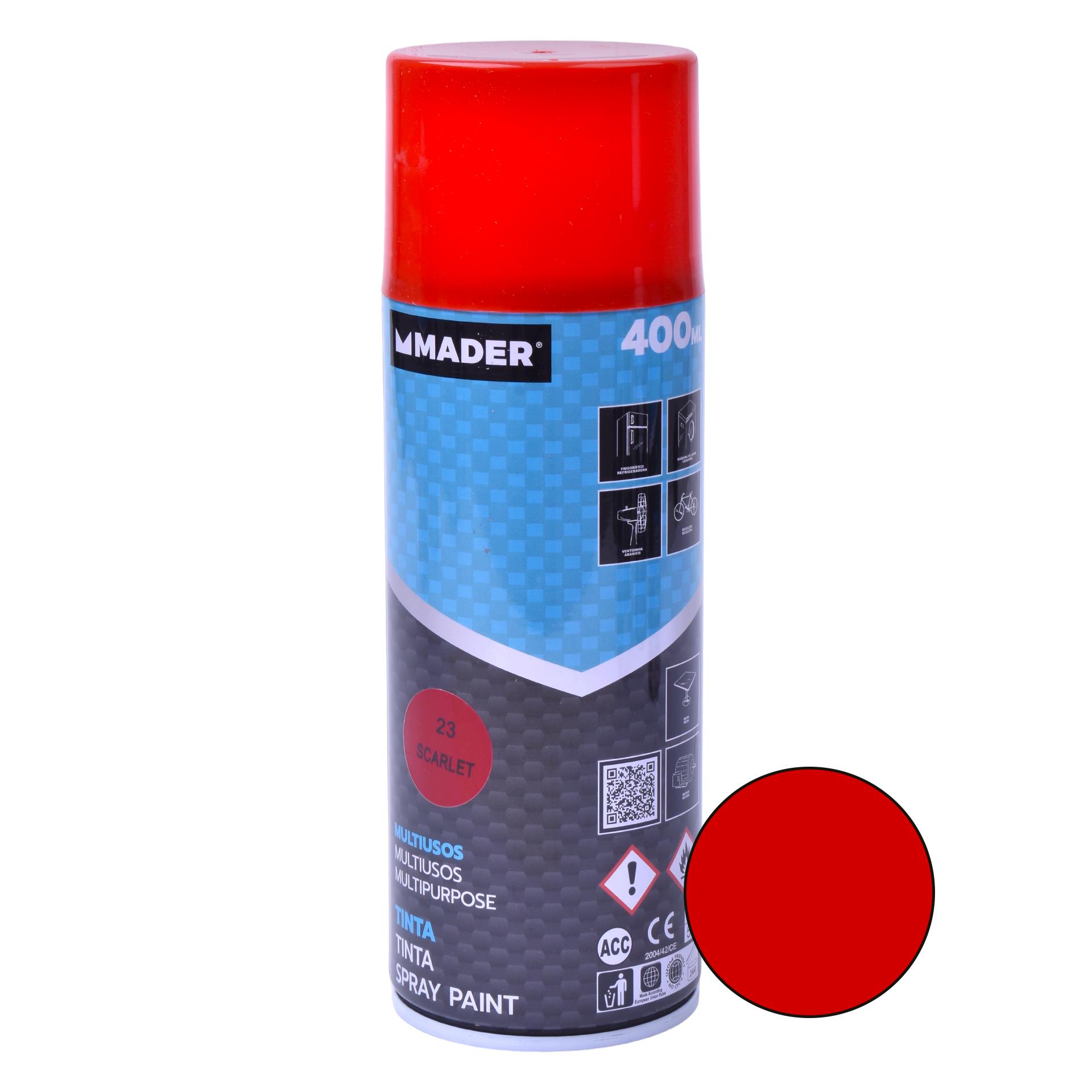 TINTAS SPRAY SCARLET 23 TINTAS SPRAY SCARLET 23