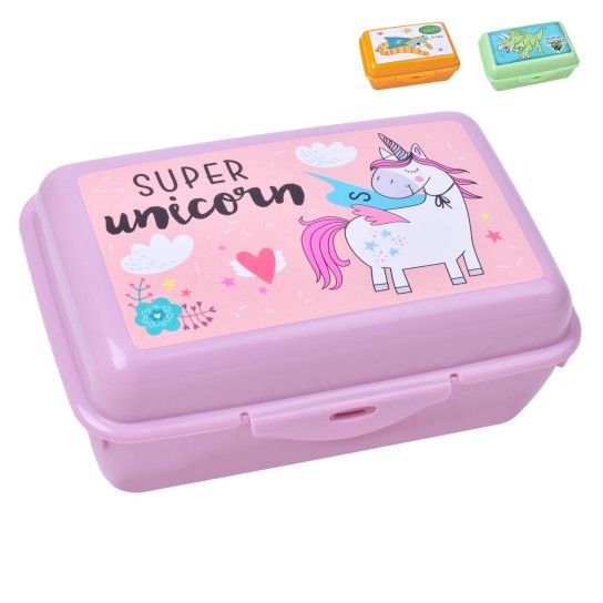 LANCHEIRA PLASTICO ANIMAIS 15.5CM 17457 LANCHEIRA PLASTICO ANIMAIS 15.5CM 17457