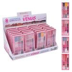 PALETA SOMBRAS VENUS 8 CORES 33990 24UN