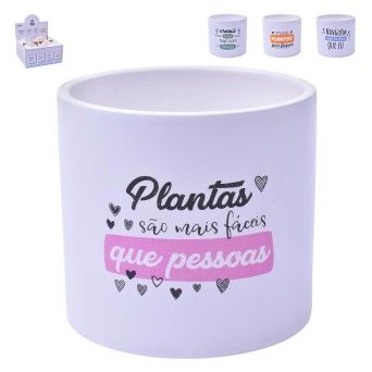 VASO CERAMICA 12X12X11CM 0307-05 CX32 VASO CERAMICA 12X12X11CM 0307-05 CX32