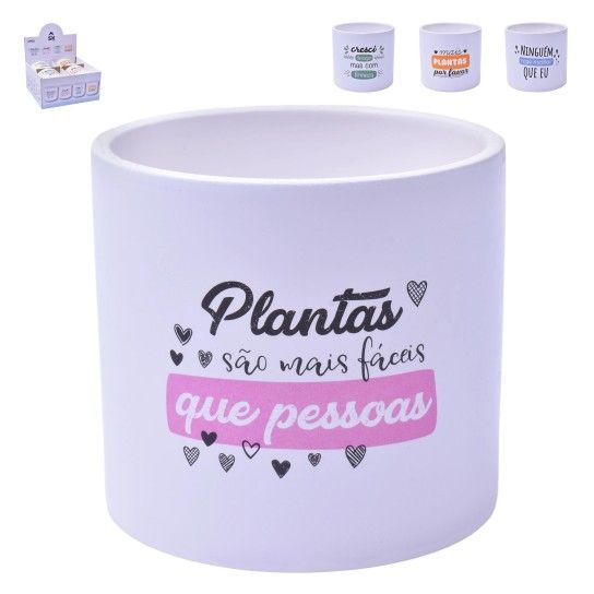 VASO CERAMICA 12X12X11CM 0307-05 CX32 VASO CERAMICA 12X12X11CM 0307-05 CX32