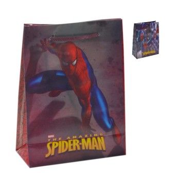SACO PAPEL SPIDERMAN 12,5X16,5CM