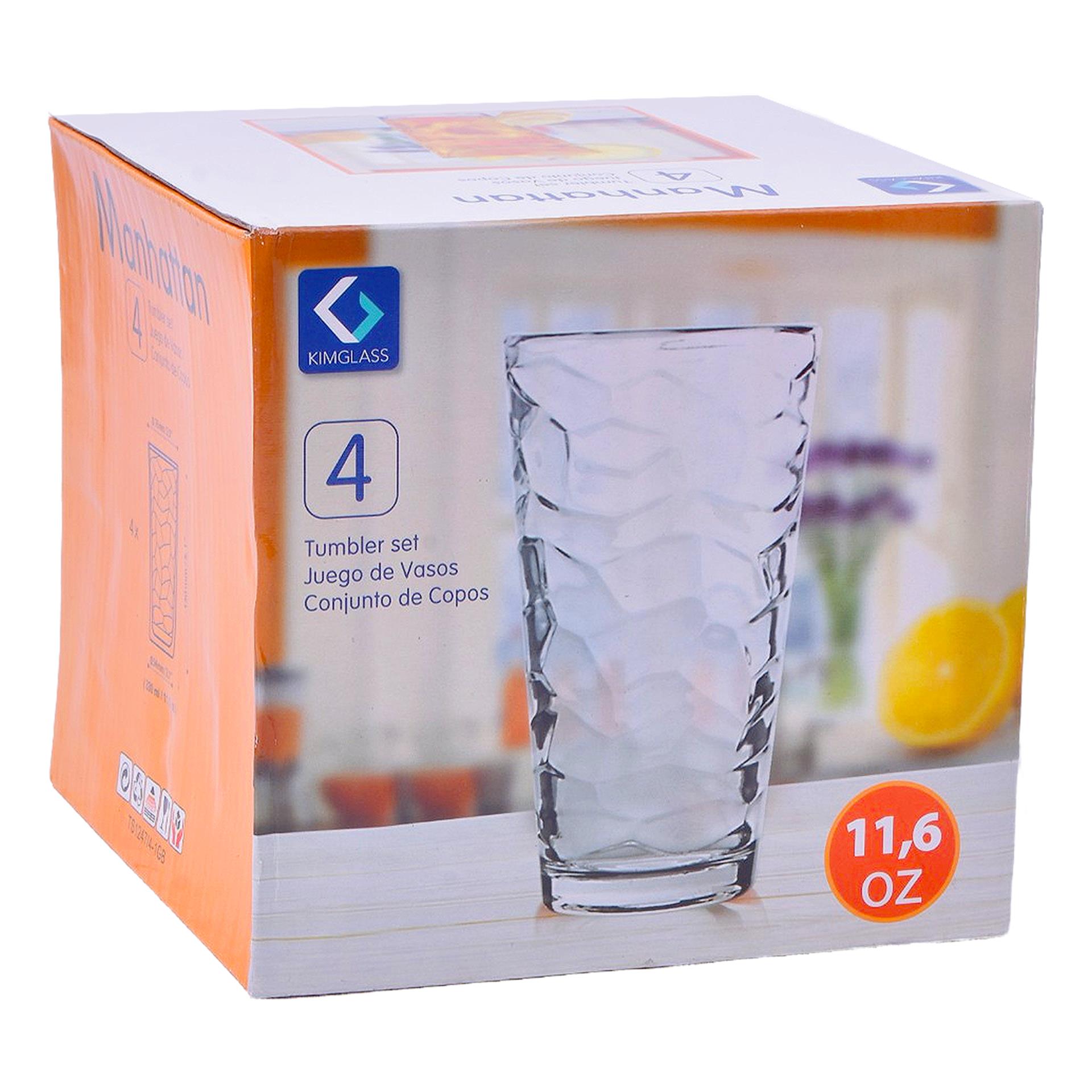 COPO VIDRO 330ML MANHATTAN CJ4UN COPO VIDRO 330ML MANHATTAN CJ4UN