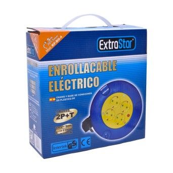 EXTENSO ELECTRICA 4 ENT. 5MTS