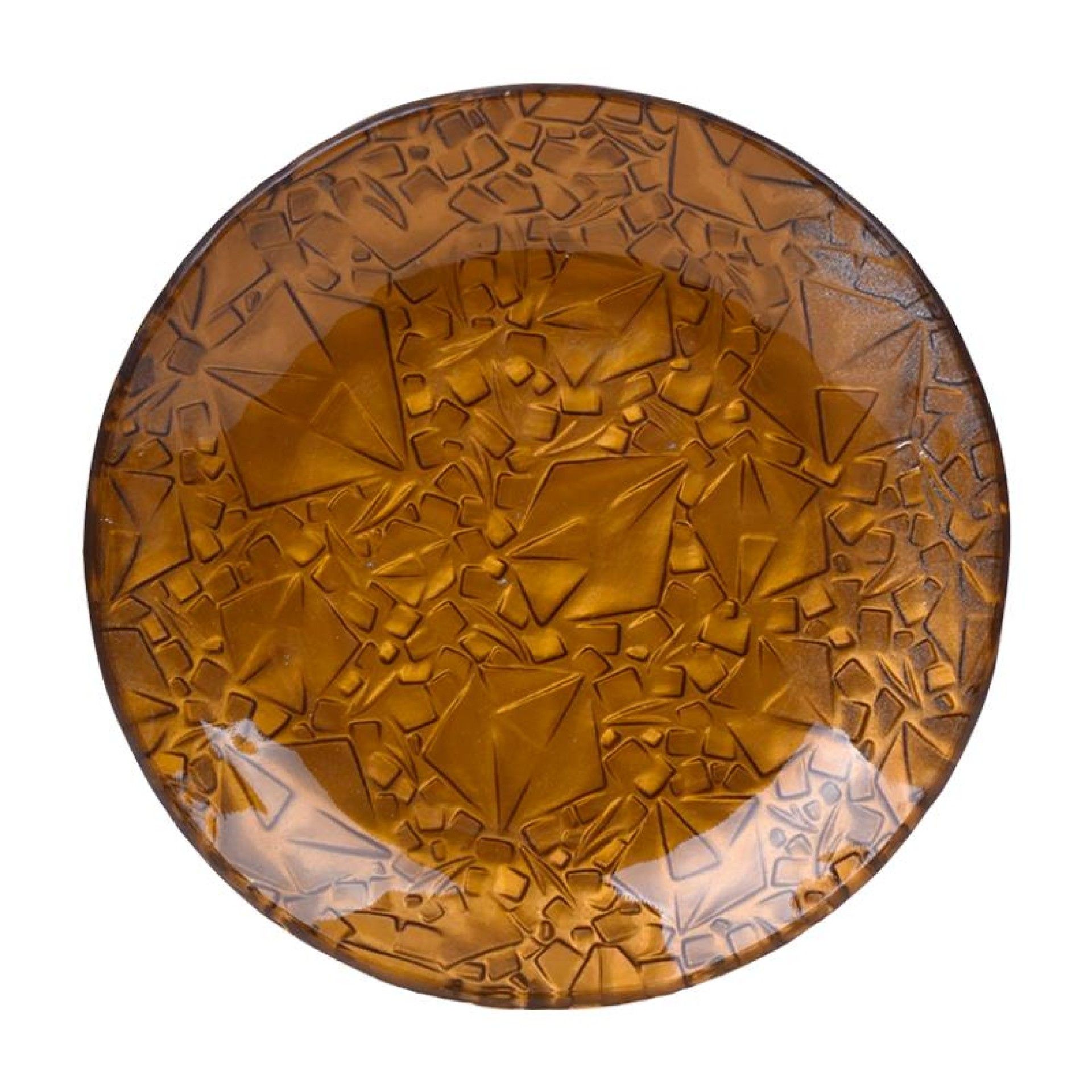 PRATO DEC. VIDRO OURO 2804-000A-20 CX36 PRATO DEC. VIDRO OURO 2804-000A-20 CX36