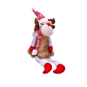 BONECO NATAL SENTADO 20X15X49 2514-102-49