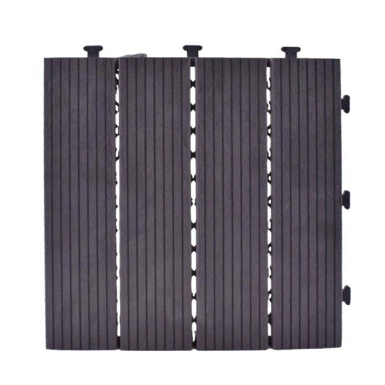 LOUSA COMPOSITE CINZA 30X30X2.6CM 11117