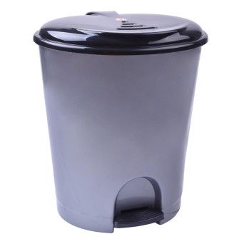 BALDE LIXO C/PEDAL 33L CINZA 0105-43 CX4