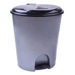 BALDE LIXO C/PEDAL 33L CINZA 0105-43 CX4 BALDE LIXO C/PEDAL 33L CINZA 0105-43 CX4