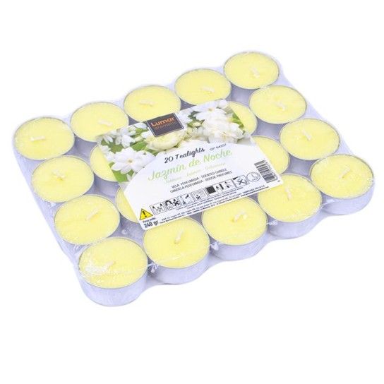 VELAS TEALIGHT 20UN JASMIN VELAS TEALIGHT 20UN JASMIN