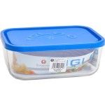 TA�A VIDRO C/ TAMPA RET IGLOO 19CM