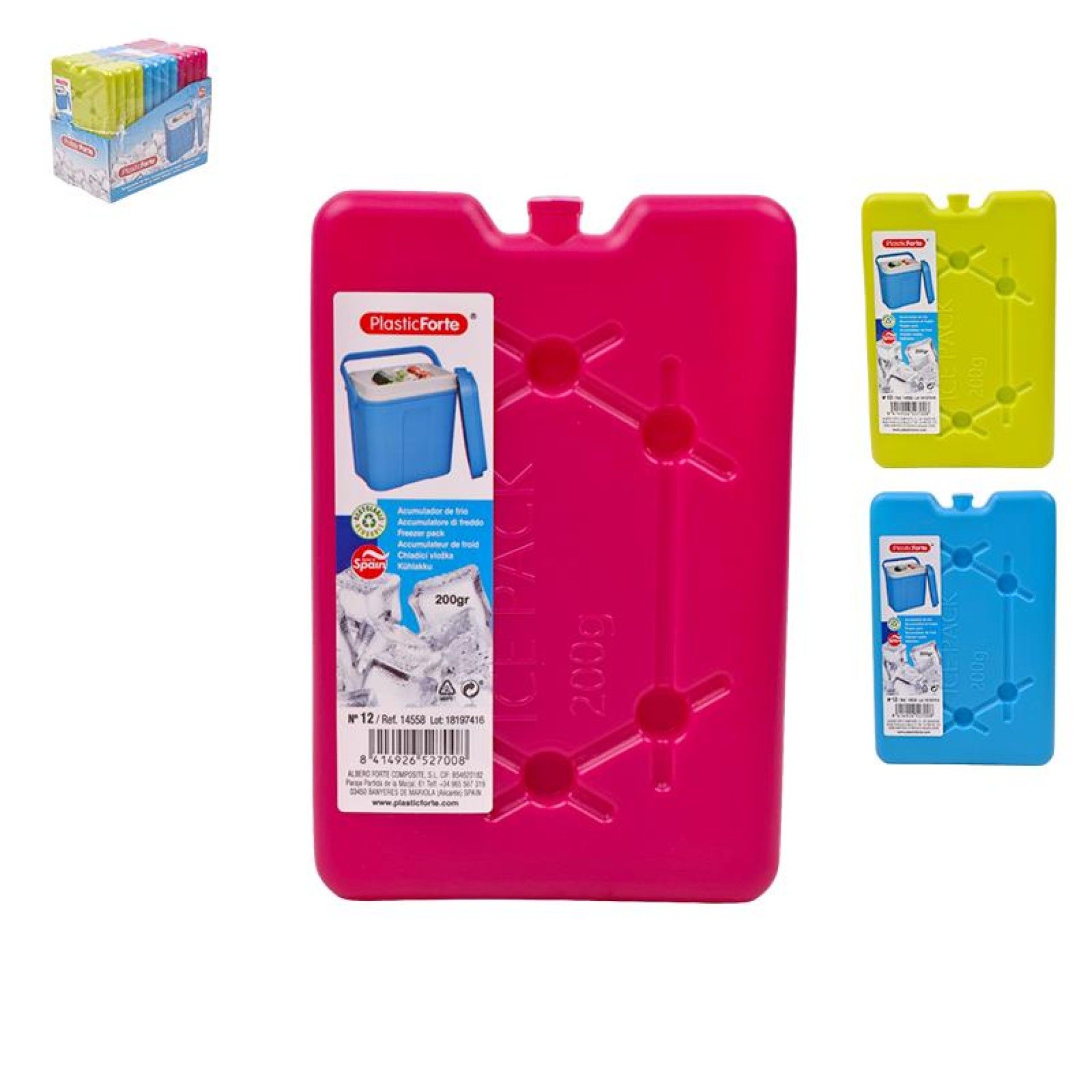 ACUMULADOR DE FRIO Nº 12 200 G 14558 ACUMULADOR DE FRIO Nº 12 200 G 14558