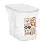 ORGANIZADOR ASA 2,5L TRANSP BRANCO ORGANIZADOR ASA 2,5L TRANSP BRANCO